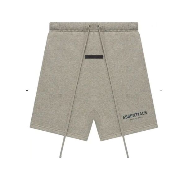 Essentials Fear of God Essentials Men’s Sweat Short 'Dark Heather Oatmea… - Picture 3 of 7